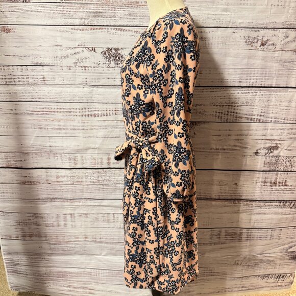 J. CREW Floral Crepe Wrap Dress - Picture 2 of 8